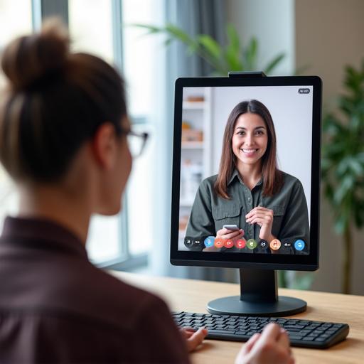 Videollamada con un nutricionista experto.